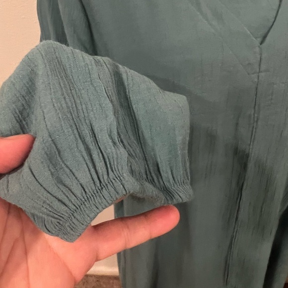 ST John’s Bay teal green tunic top - Picture 7 of 9